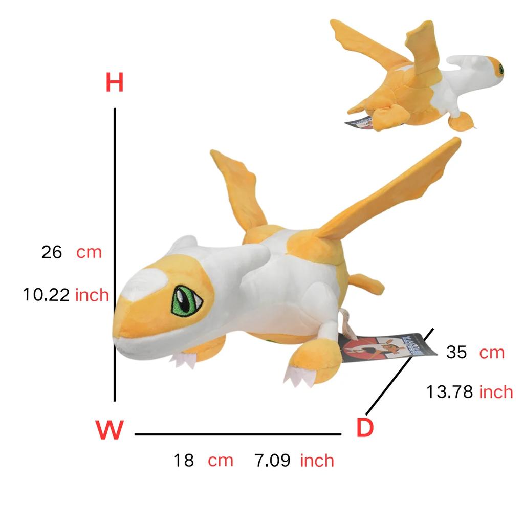 Pokemon Plush Toy Mega Charizard X Y Rayquaza Latias Latios Lapras Alolan Vulpix Ninetales Dragonair Garchomp Anime Plush Doll