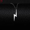 Lightning Bolt Necklace, Be Fearless Necklace, Be Brave Necklace, Inspirational Necklaces for Women, Strength Necklace Pendant, Encouragement Gifts
