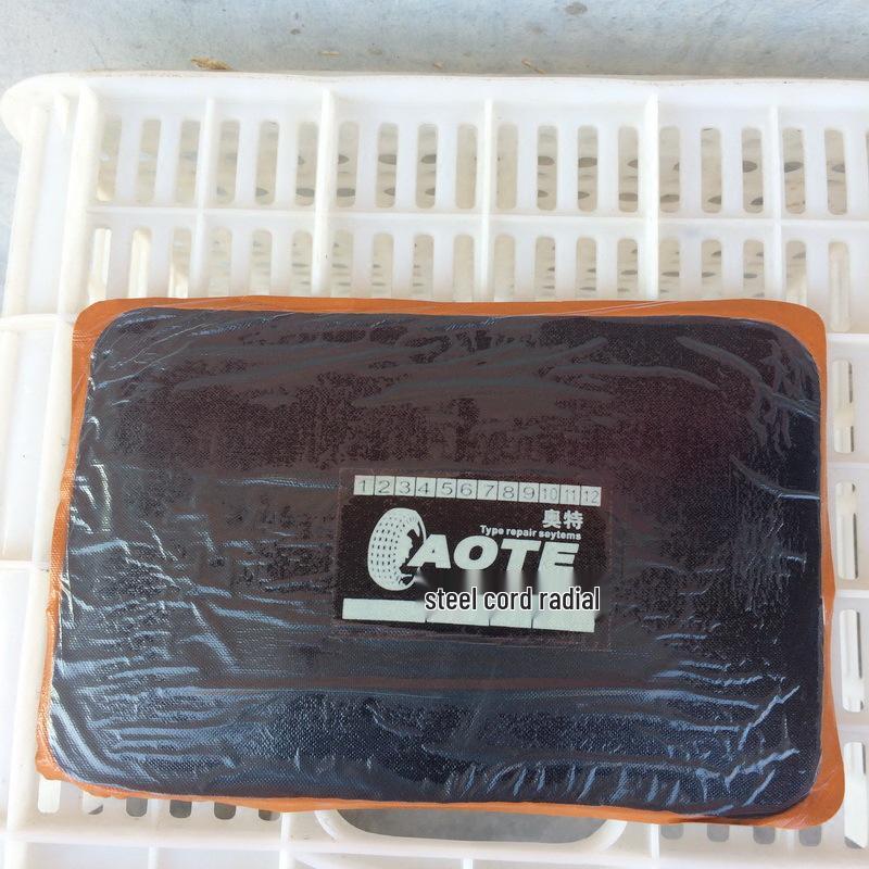 

Blue Glue Large Cold Tire Repair Patch for Trucks - Thickened for Durability 17x27 cm, 1 patch