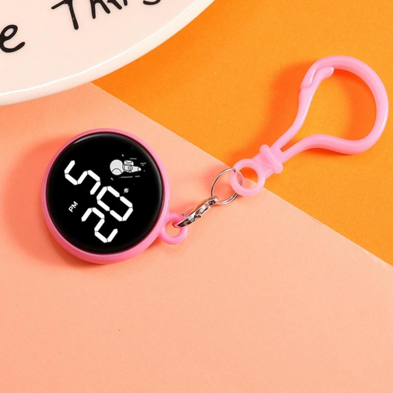 Exam Table Keychain Mirror Touch Screen 30M Waterproof Night Light Eye Protection Astronaut School Student Functional Accessory