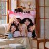 Kpop Style Group F-Fifty Fifty Pillow Cover Sofa Cushion Cover Home Room Decoration Children Gift