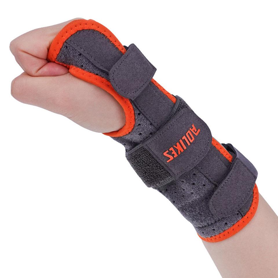 Aolikes 1Pcs New Wrist Brace Carpal Tunnel For Women Men, Adjustable Night Sleep Support Brace With Splints