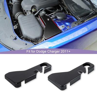 Adesivi decorativi per coperchio del serbatoio del liquido di raffreddamento dell'auto adatti per Dodge Charger dal 2011 in poi, per Dodge Challenger per 300C dal 2011 in poi Accessori interni in ABS