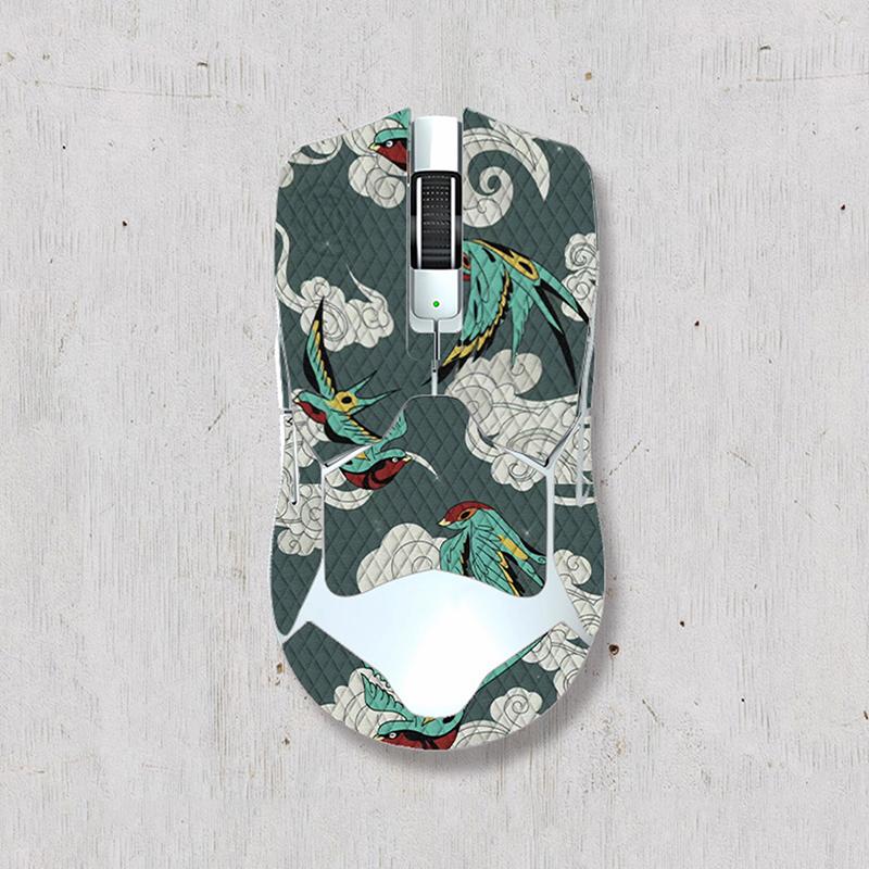 

Наклейка на мышку с липкой лентой для скейтборда, нескользящая, антискользящая наклейка для мыши Razer Viper V2 Pro as the picture