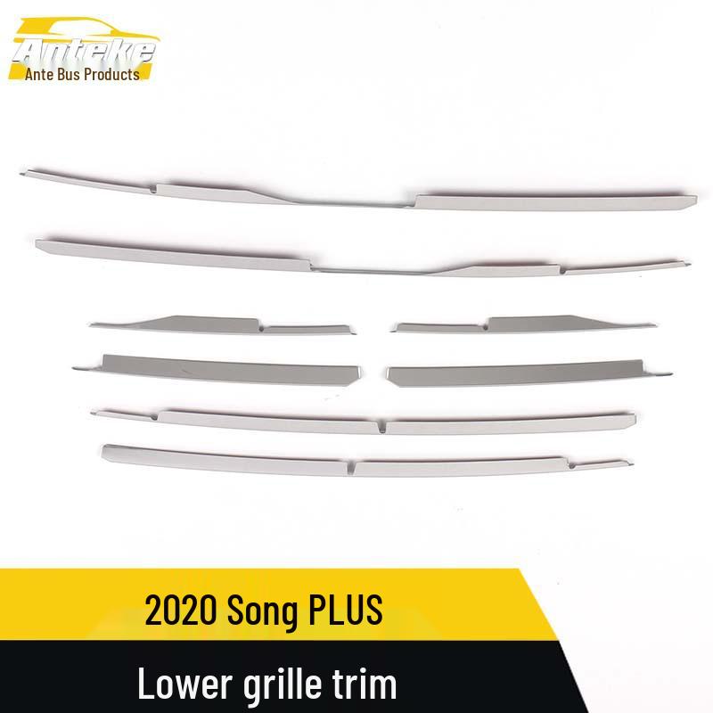 2020 Song PLUS Front Bumper Grille Trim: Scratch-Resistant Decorative Sticker
