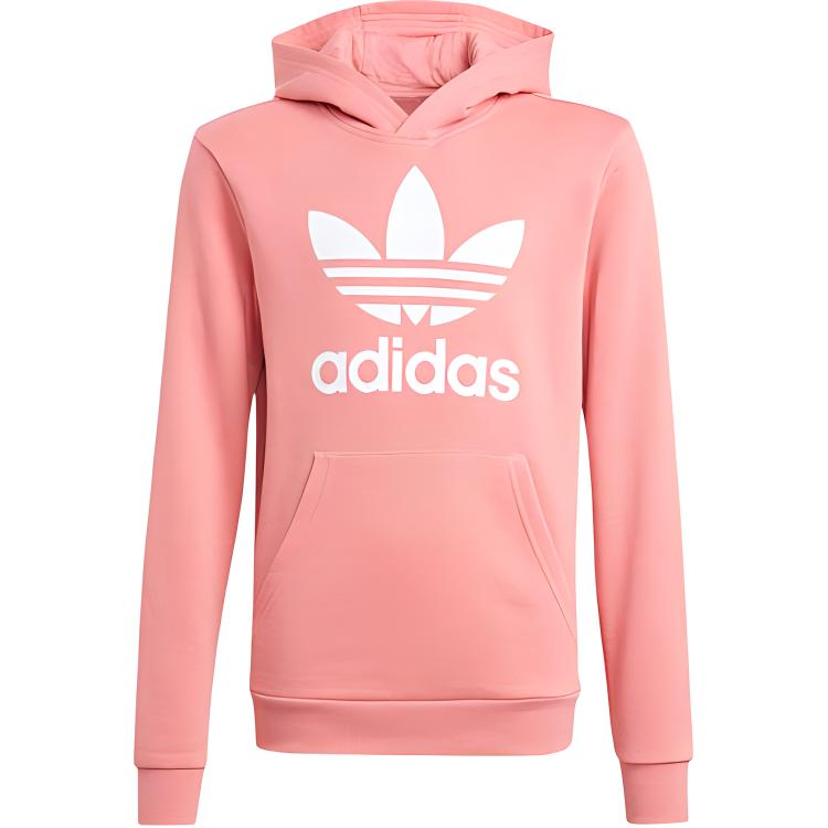 Adidas Originals Sweatshirt Trefoil Collection Pink Teenagers GN8258 164