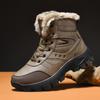 Herren Winterstiefel Warm Wasserdicht Rutschfest Plüsch Sneaker Schuhe - Winter Hausschuhe Herren Tenis Stiefel