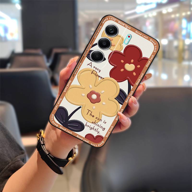 Protective Fashion Design Phone Case For Tecno Camon40 4G/CM5 Silicone Dirt-resistant TPU Anti-knock Soft Case Cute