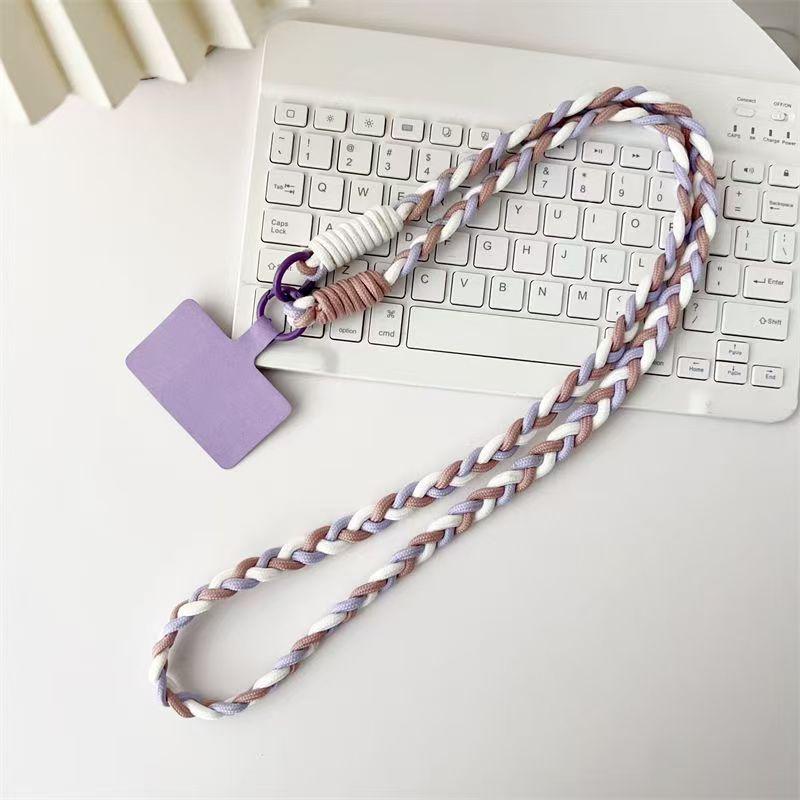 Candy Color Crossbody Phone Lanyard - Universal Neck Strap for Anti-Drop Protection
