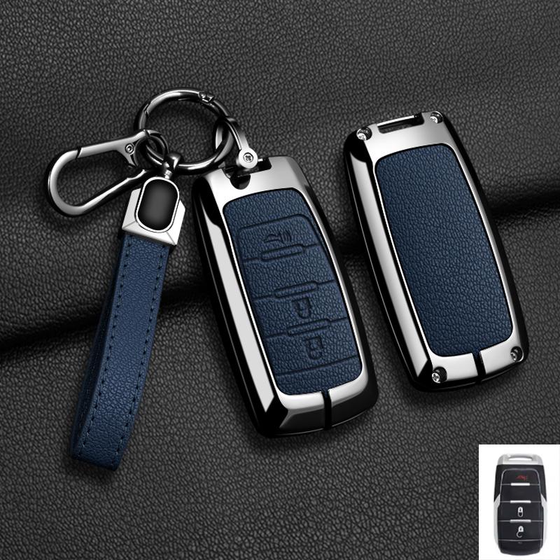 Pokrowiec Etui Uchwyt Ochronny ze Stopu Cynku na Inteligentny Kluczyk Samochodowy Do Dodge Ram 1500 Rebel 5500 2500 3500 Akcesoria Samochodowe