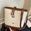 New Bucket Bag Female Messenger Simple and Fashionable Classic Style Shoulder Messenger Bag Female Bag