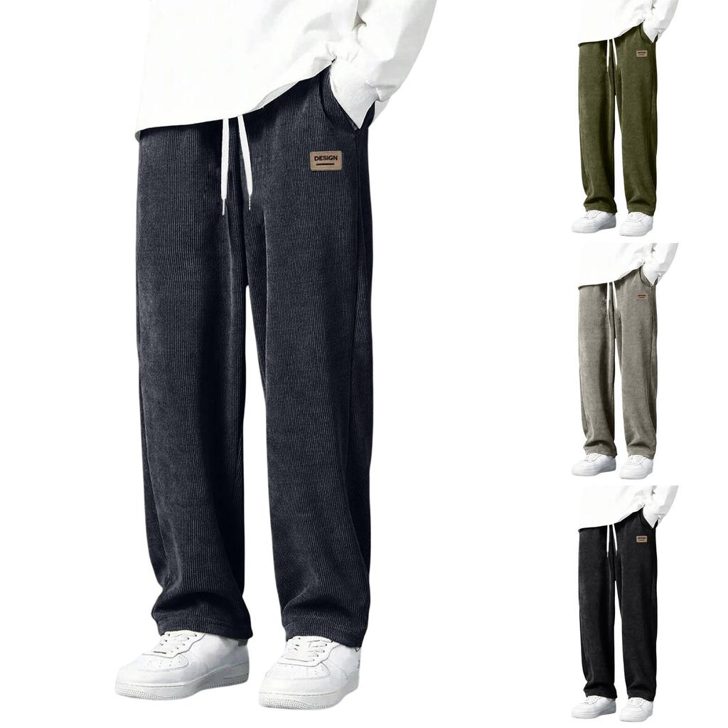 Fashion Casual Sports Pants For Men'S Loose Fitting Leggings