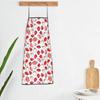 Strawberry Pattern Aprons Chef Cooking Cuisine Tablier Bib Kitchen Cleaning Pinafore for Women Men Painting