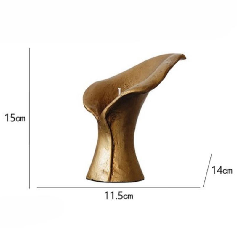 Vintage Candle Holder Metal Candles Holders Luxury Elegant Candlestick Aesthetic Living Room Candlesticks Table Decorations