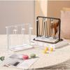 Portabicchieri per lo scarico dell'acqua, portabicchieri per uso domestico, organizer e portaoggetti per cucina, scolapiatti