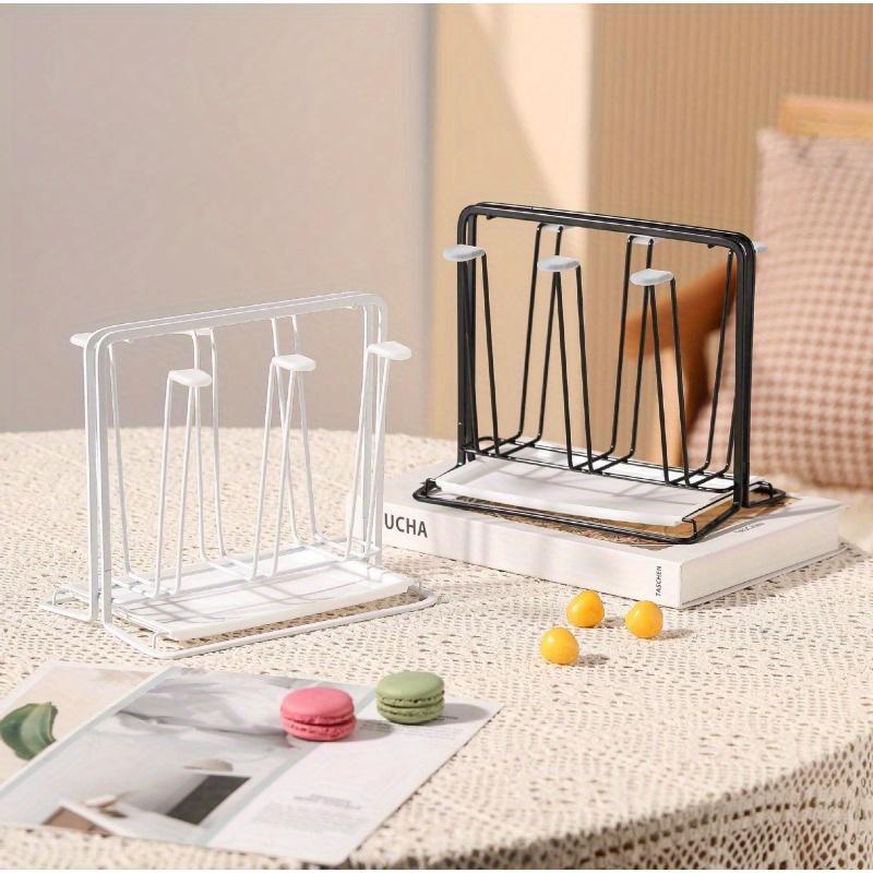 Portabicchieri per lo scarico dell'acqua, portabicchieri per uso domestico, organizer e portaoggetti per cucina, scolapiatti