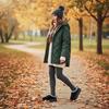 Cotton shoes, new large-size European and American thick-soled snow boots in autumn and winter, heightening and velvet to keep warm, wearing women'