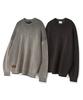 BEENTRILL Hashtag Basic Two-Tone Knit (Charcoal)
