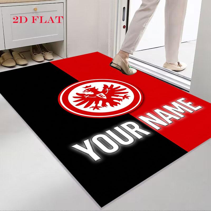 Custom Eintracht Frankfurt Carpet Rug for Living Room Bedroom Home Sofa Decoration,Kids play Nonslip Floor Mat