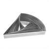 MDNG Perforated 1/6 Sector Mousse Ring Baking Mold Set