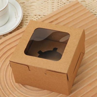Snow Mochi Egg Tart Cupcake Packaging Boxes