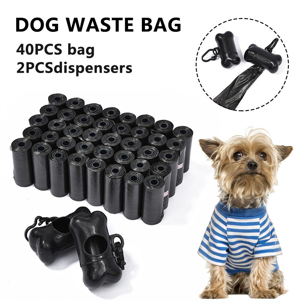 Buy Dog Waste Bag with Bag Dispenser Degradable Environmentally