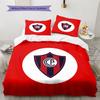 Club Cerro Porteño  Pattern Bedding Quilt Set  Home Decoration  Gift (1 * duvet cover + 2 * pillowcase  without core)