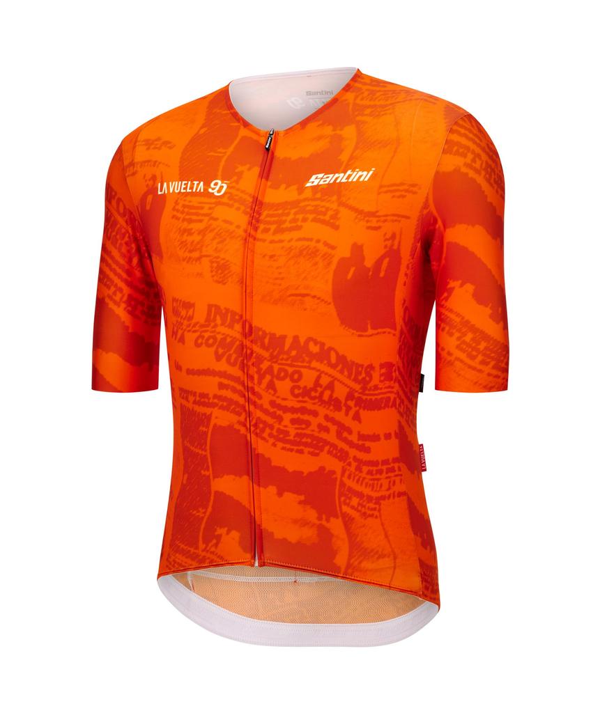 Santini Cycling Jersey, LA VUELTA 90th Anniversary Design