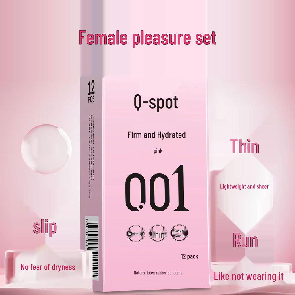 Q-spot Extra Thick Long-Lasting Condoms Set
