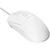 LORGAR MSA10 Gaming Mouse, Wired Ultralight, White