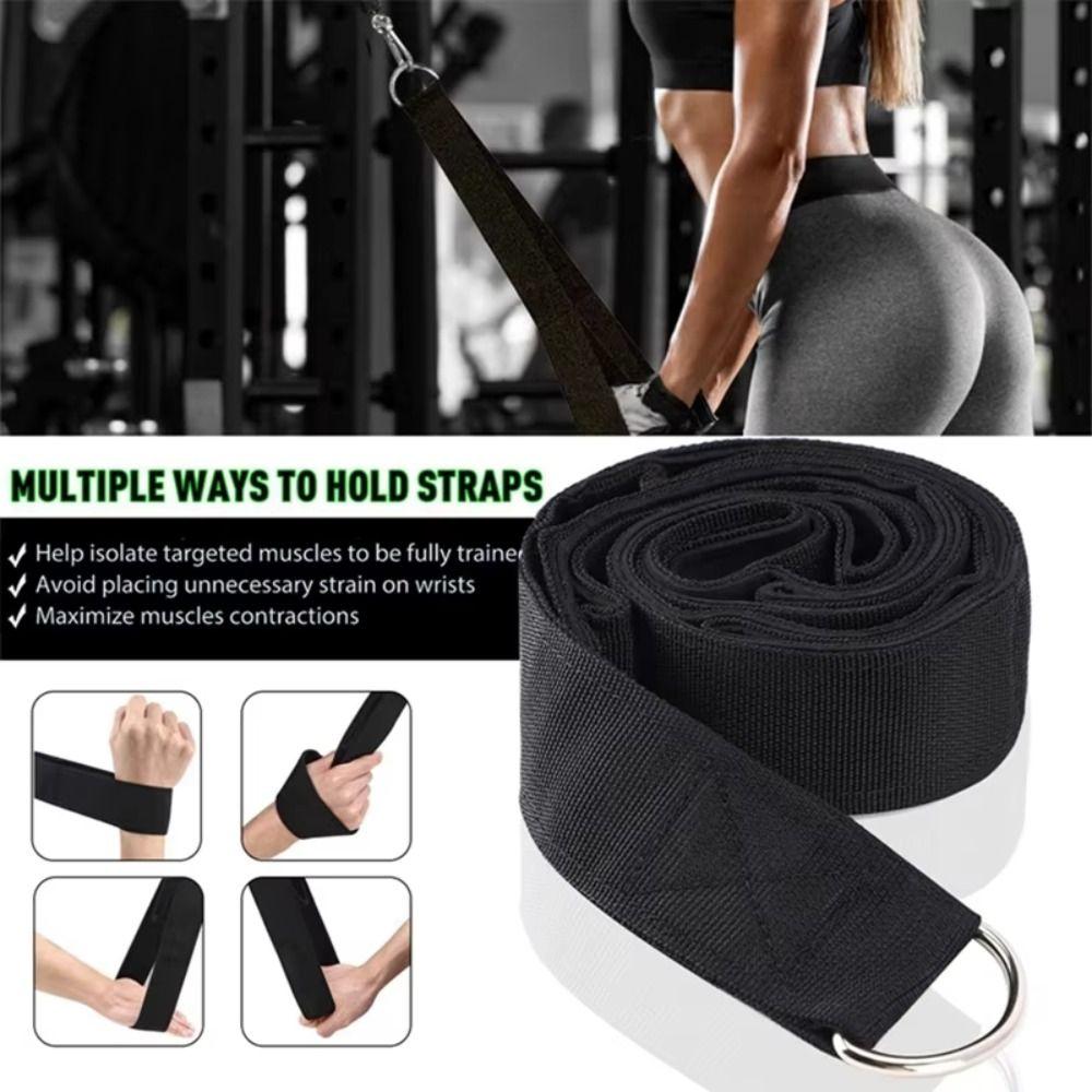 Rutschfestes Seil für Armkraft Muskelaufbau Zugseil Langes Trizepsband Facepulls/Push Downs