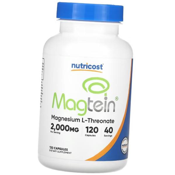 

Magnesium Threonate, Magtein Magnesium L-Threonate, Nutricost (36647012) 120caps