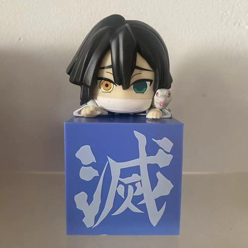 Japanese Bandai Genuine Scale Model Demon Slayer Q Edition Series Model Kamado Tanjirou Nezuko Action Figure Toys