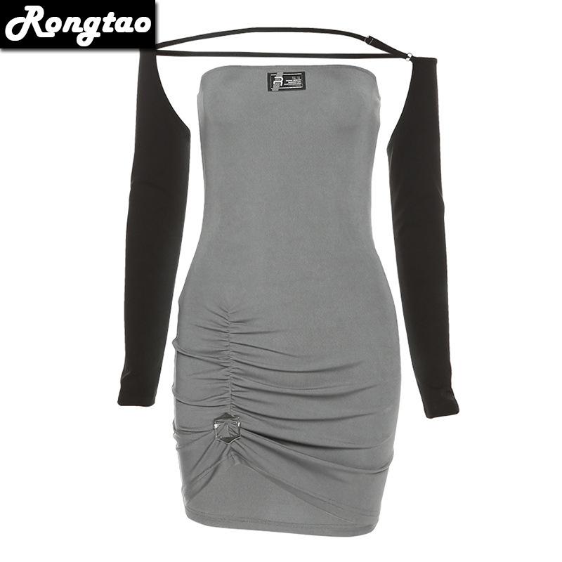 Buy 2022 Summer Plain Dress Party Club 