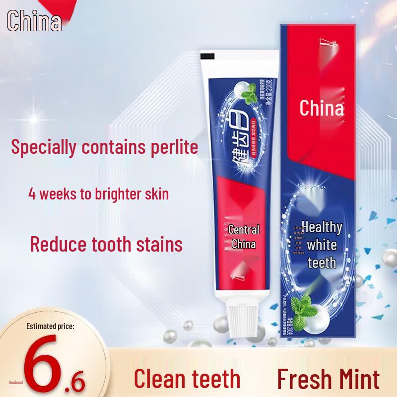 Zhonghua Jian Chi Bai Mint Fresh Breath Toothpaste