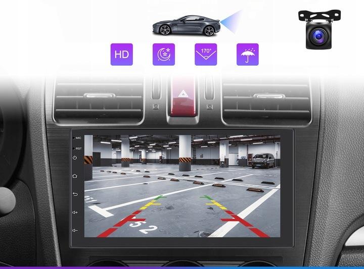 Radio Samochodowe 2 Din Android Auto Carplay 4Gb/64Gb Android 13 Rds Dsp
