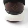 Excellent LOUIS VUITTON sneakers Monogram lace-up mesh black mens 6 Used