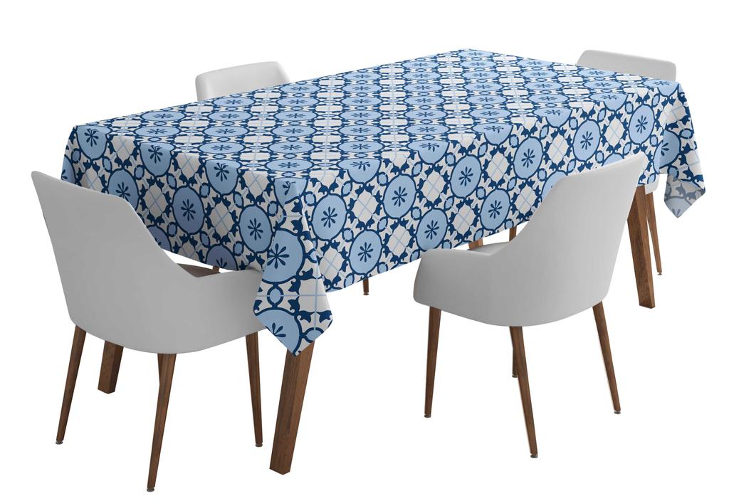 Vargottam Indoor Outdoor  Tablecloth  58x102 Inch  Rectangle  Tablecloth Waterproof Patio  Table  Cloths- Spring Summer  Table