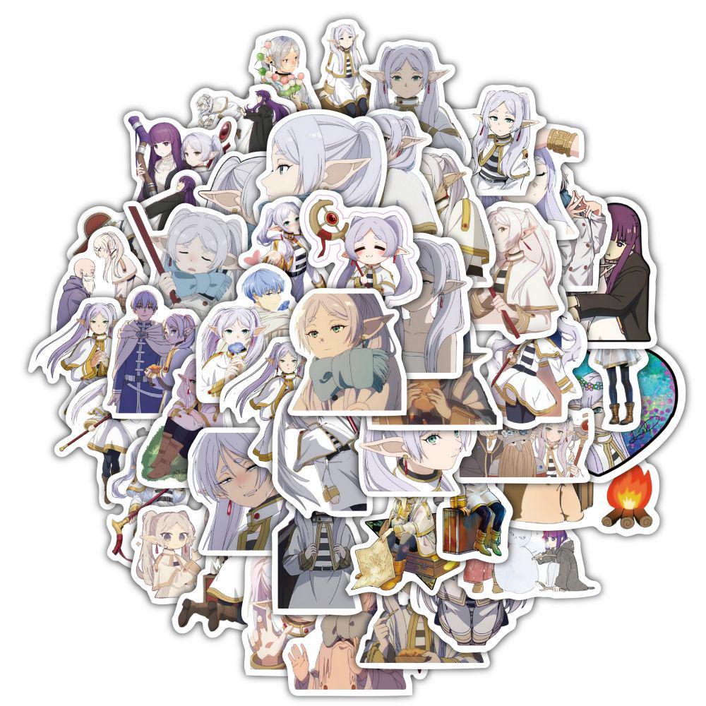 60pcs Frieren: Beyond Journey s End Anime Stickers – Himmel Frieren Shtalk Planner Decals