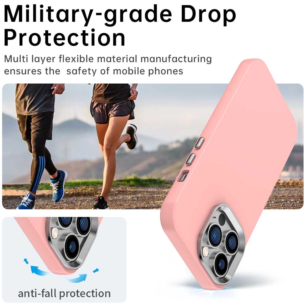 For iPhone 13 Pro Case TPU+TPE Anti Drop Protection Phone Cover