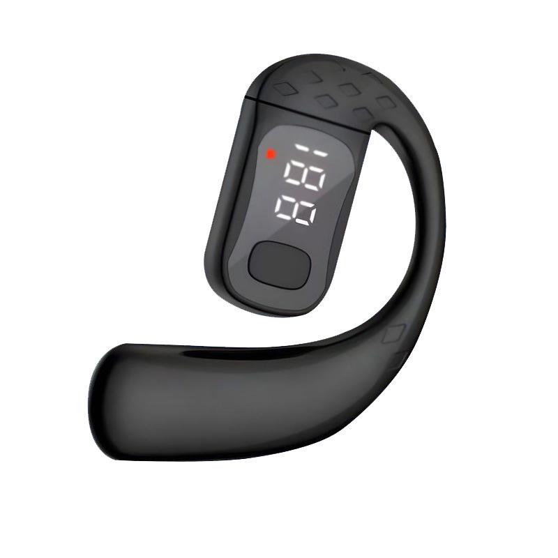 B01 Bluetooth Sports Earphones, Over-Ear & In-Ear, with Digital Display, Secure Fit, Universal for Both Ears