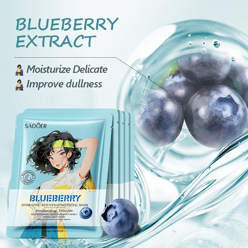 3pcsBlueberry Mask 25g Anti-wrinkle, Moisturizing, Hydrating and Moisturizing, Skin Rejuvenation Mask Manufacturer