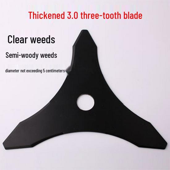 Wear-Resistant SK5 Alloy Manganese Steel Lawn Mower Blade for Honda Brush Cutter