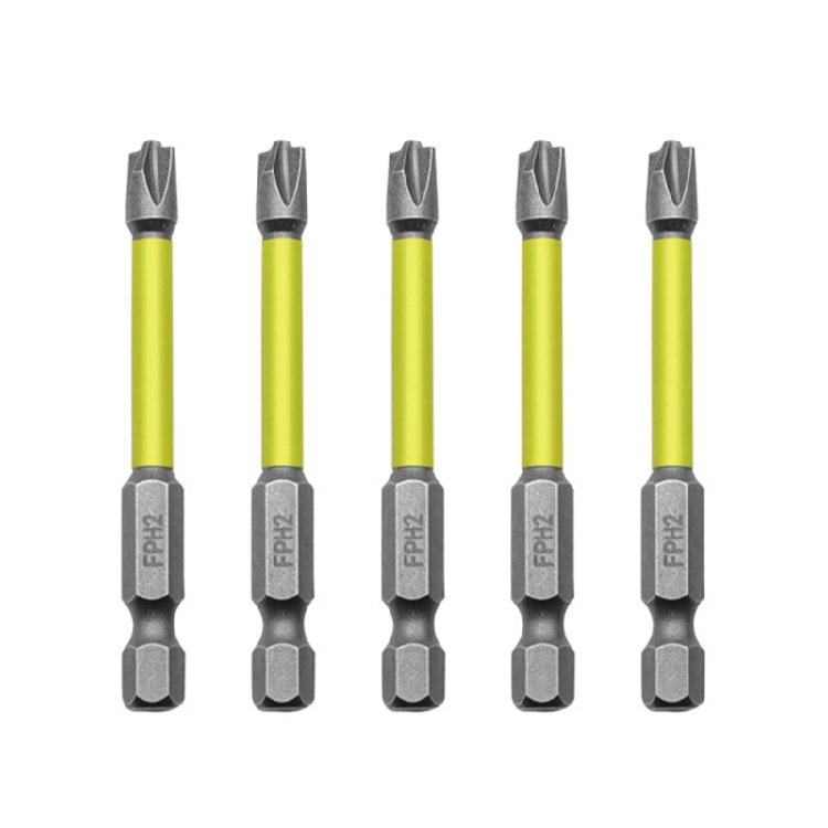 

5Pcs Magnetic Special Cross Head Screwdriver Bit Nutdrivers Set FPH2 Electrician