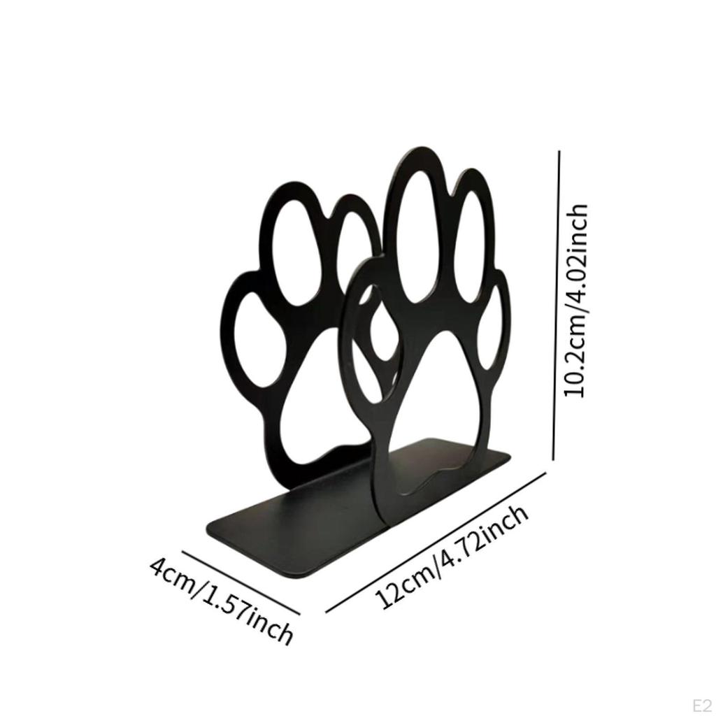 Stylish Iron Dog Paw Napkin Holder Multi Purpose Bill Organizer Cute Home Decor Tissue Dispenser for