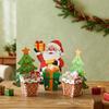 10PCS Cartoon Santa Xmas Tree Christmas Gift Boxes Party Decorative Boxes  Merry Christmas