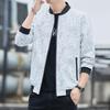 Jarní a podzimní nová bunda pánská stojáček ležérní bunda pánská jarní a podzimní prodyšná mládež slim-fit trend pánské oblečení