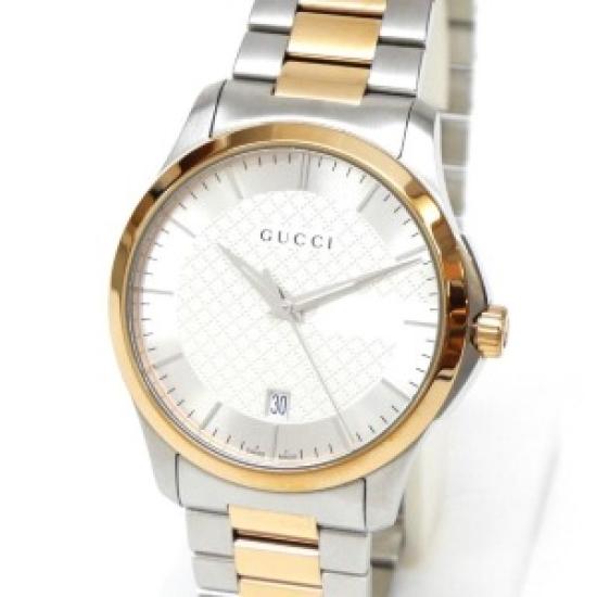 

USED GUCCI Watch G-Timeless Quartz YA126447 Silver Dial срібний