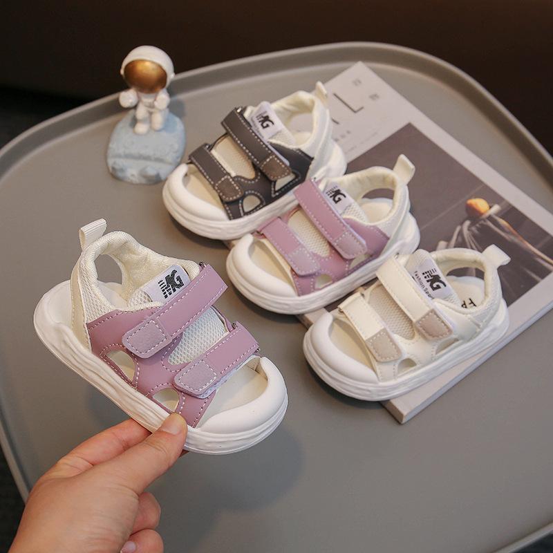 Baby sandals toddler shoes summer 2025 new baby shoes soft sole baby shoes children's shoes trend