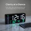 Multifunctional LED Digital Clock Large Screen Date Week Display Timer Desktop Clock  Home Decor